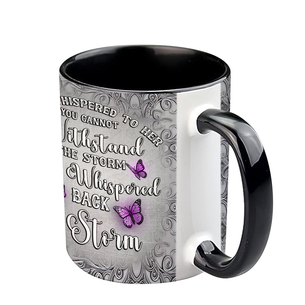I Am The Stom - Personalized Witch Accent Mug