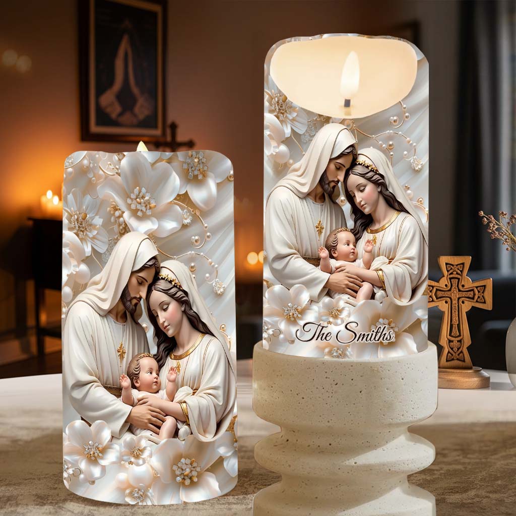 Believe - Personalized Christian Flameless Candle