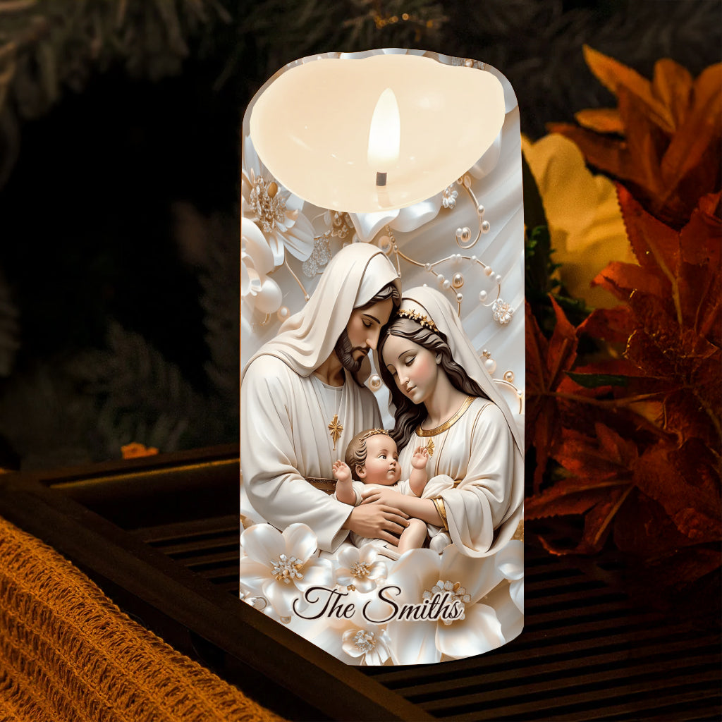 Believe - Personalized Christian Flameless Candle