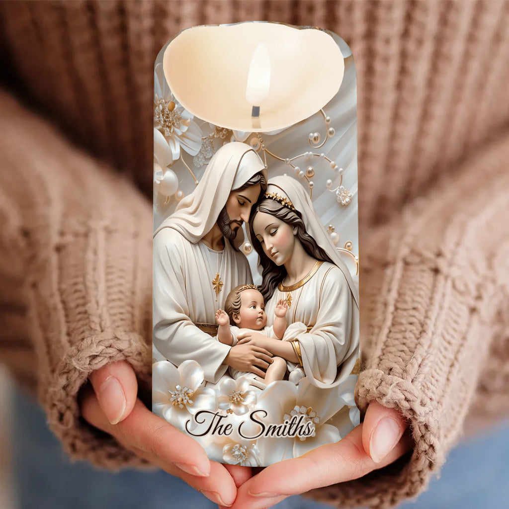 Believe - Personalized Christian Flameless Candle