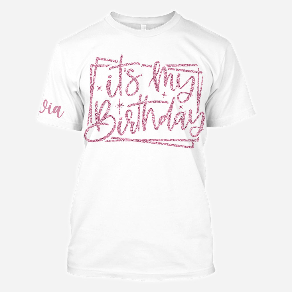 Happy Birthday - Personalized Birthday All Over Shirt