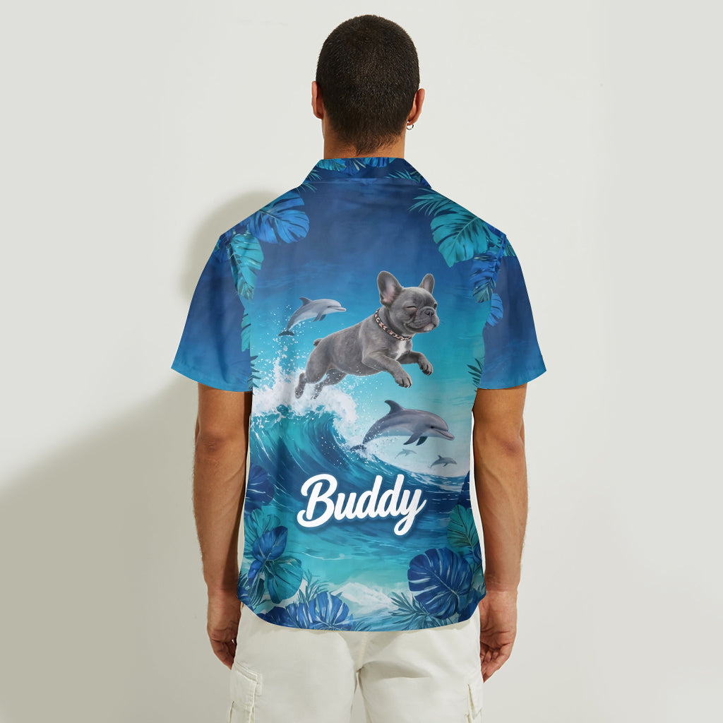 Custom Any Photo Funny Pet - Personalized Dog Hawaiian Shirt