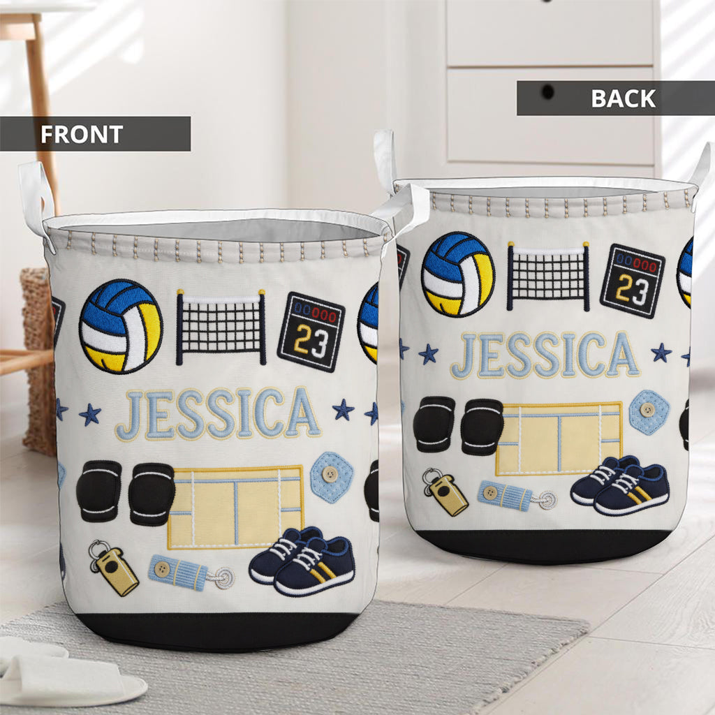 Love Volleyball - Personalized Volleyball Storage Basket