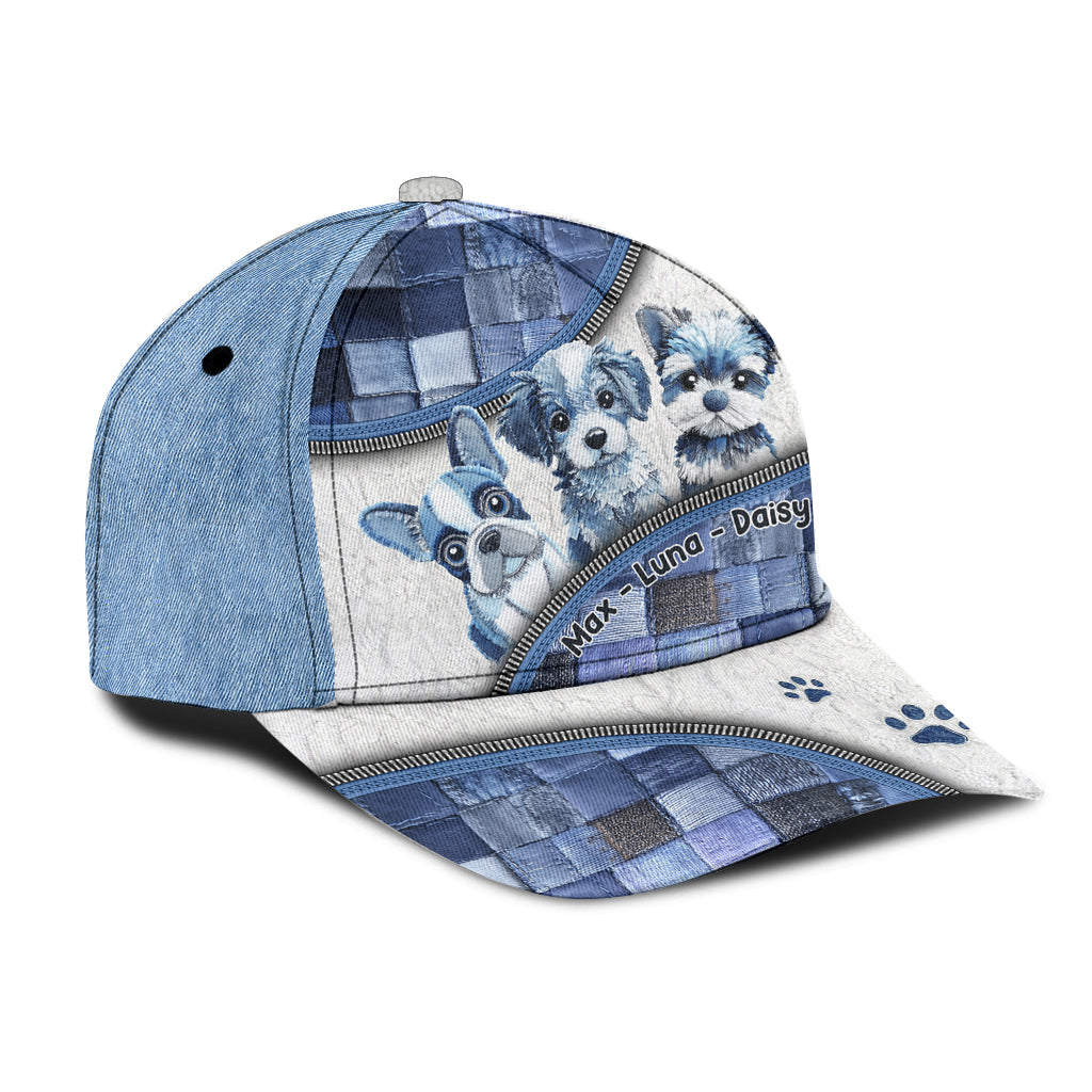 Cute Dogs - Personalized Dog Classic Cap