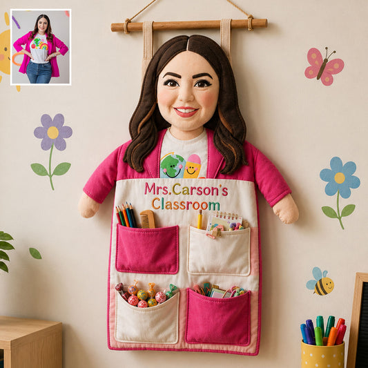 Teacher’s Little Helper - Personalized Teacher Hanging Organizer