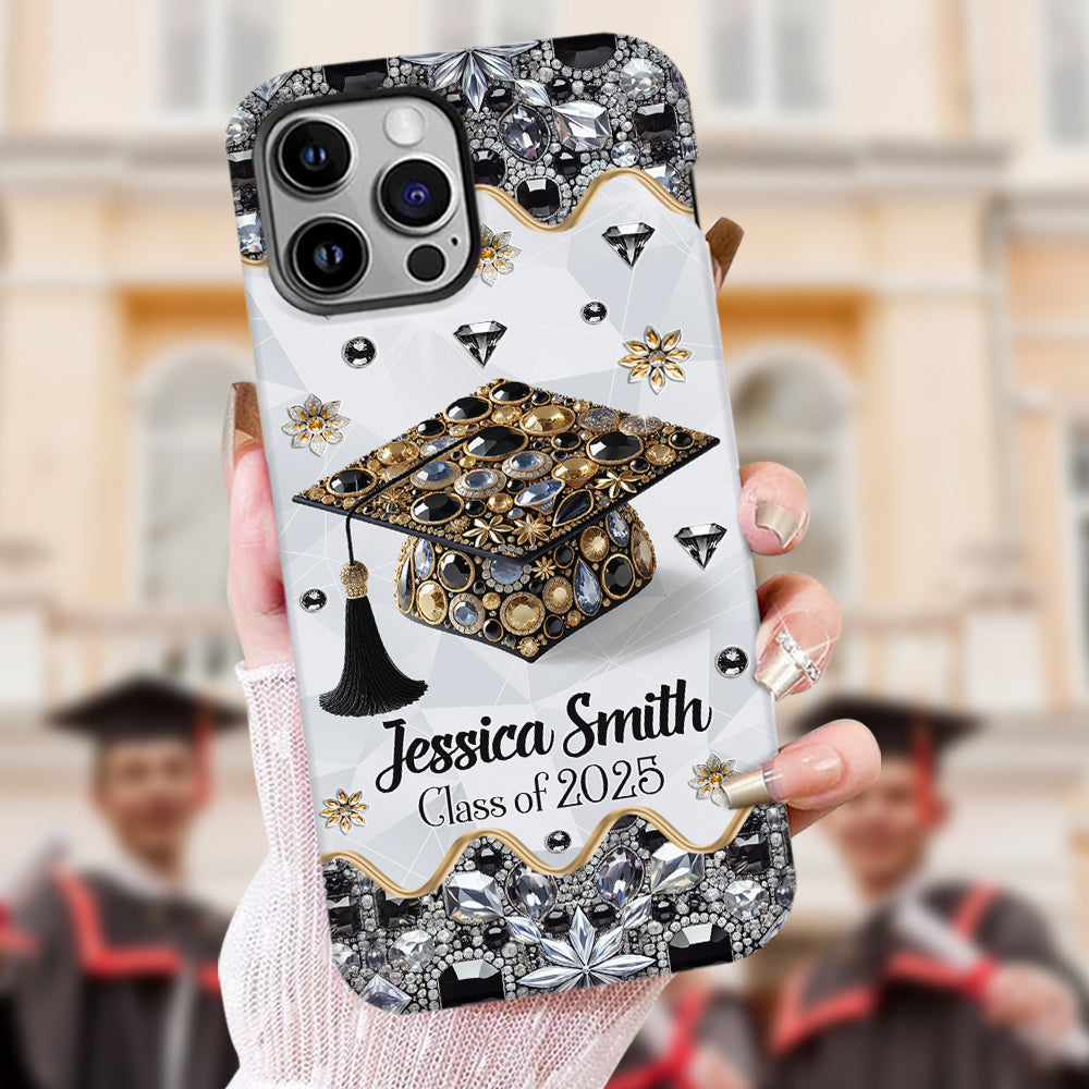 Congrats Grand Class Of 2025 - Personalized Graduation Full Print Phone Case