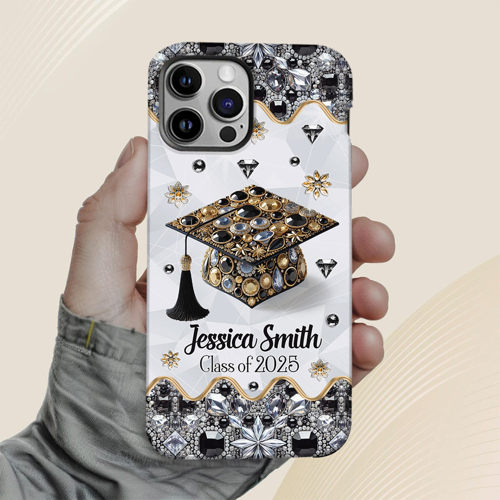 Congrats Grand Class Of 2025 - Personalized Graduation Full Print Phone Case