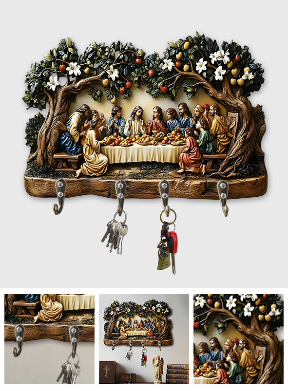 Last Supper - Christian Custom Shaped Hanging Rack
