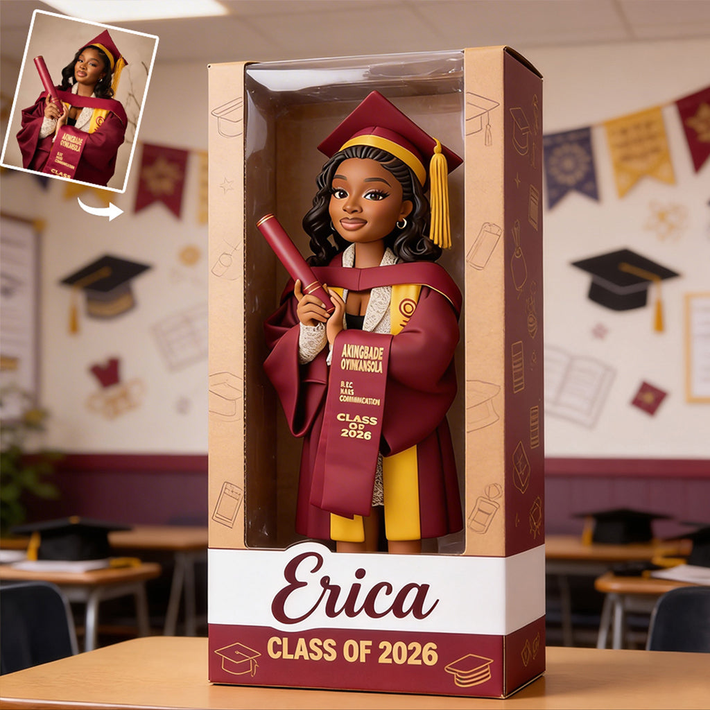 A Sweet Ending To A New Beginning - Personalized Graduation Custom Shaped Acrylic Plaque