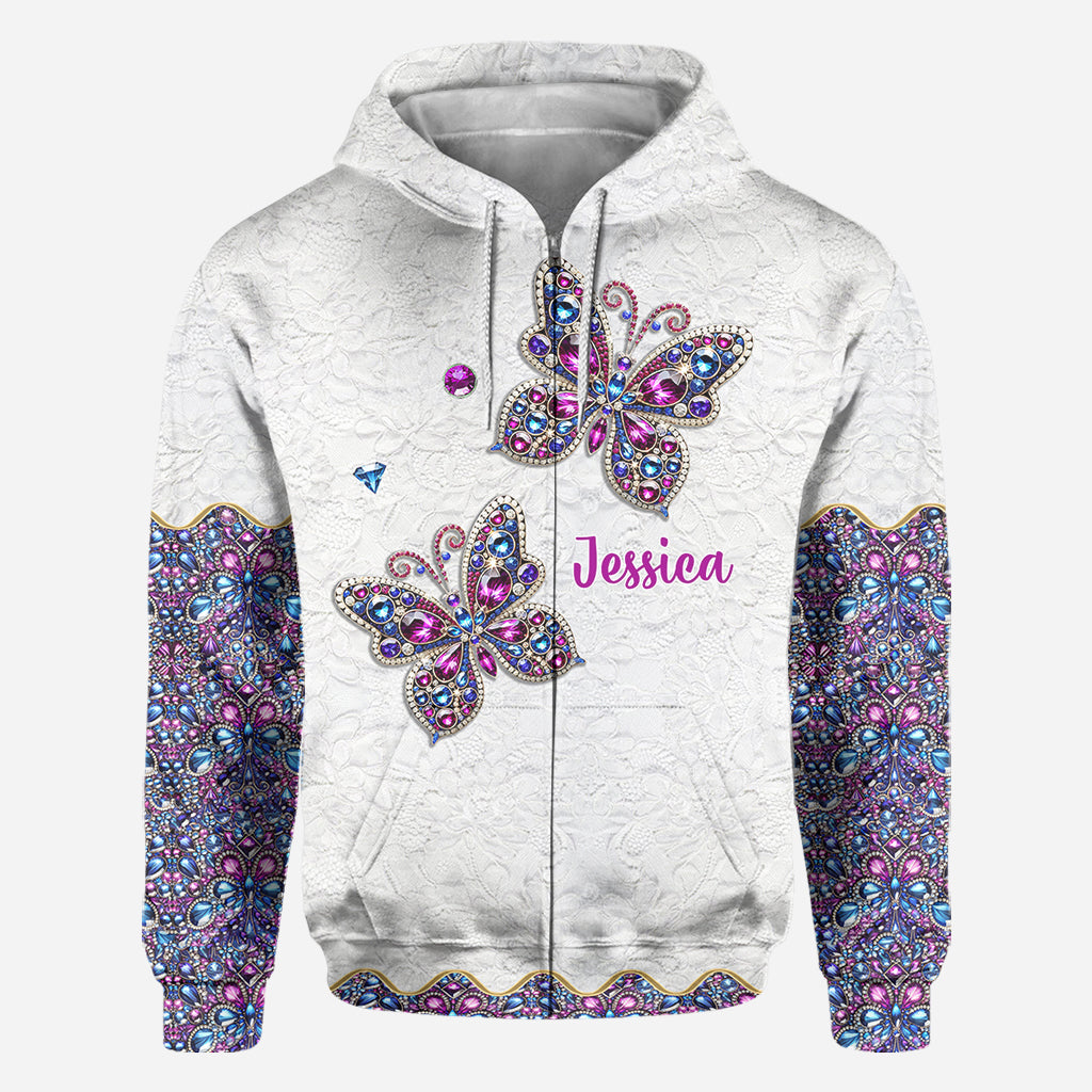 Beautiful Butterfly - Personalized Butterfly All Over Shirt