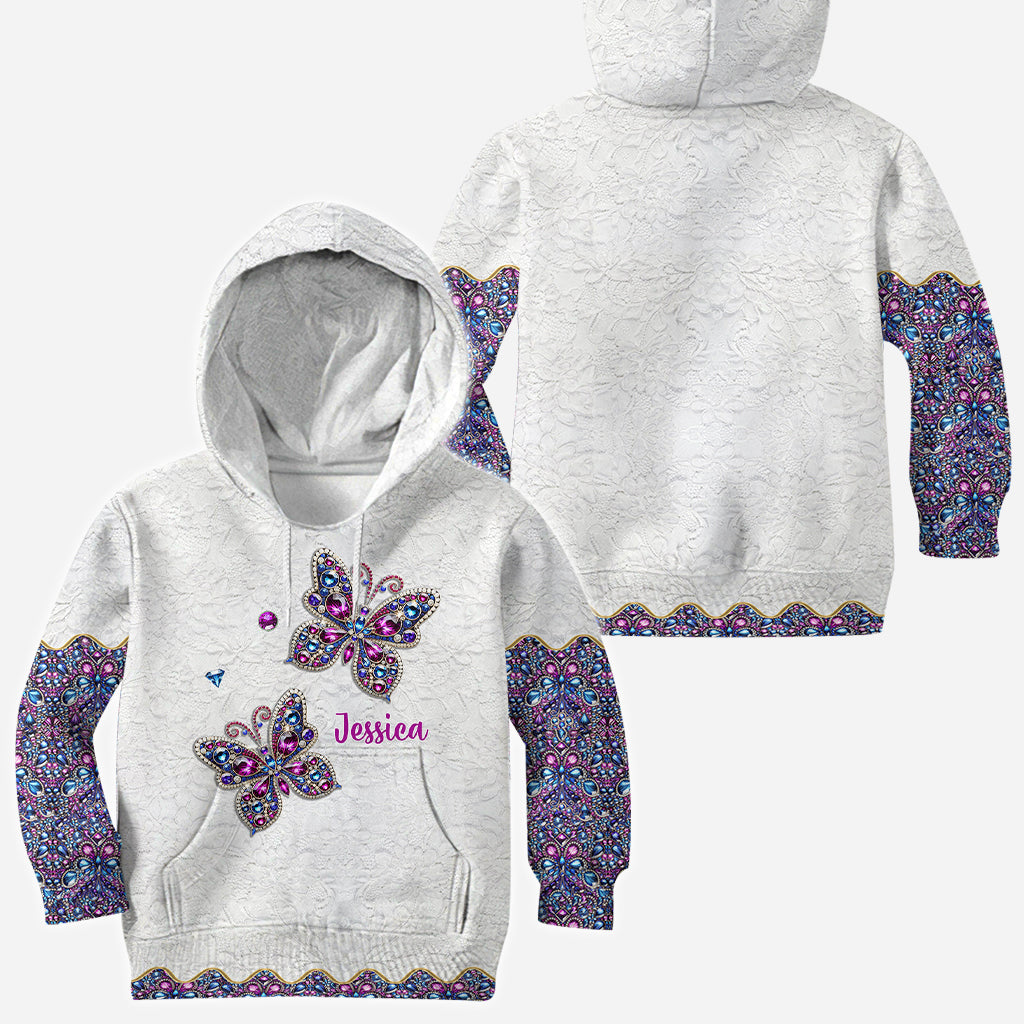 Beautiful Butterfly - Personalized Butterfly All Over Shirt