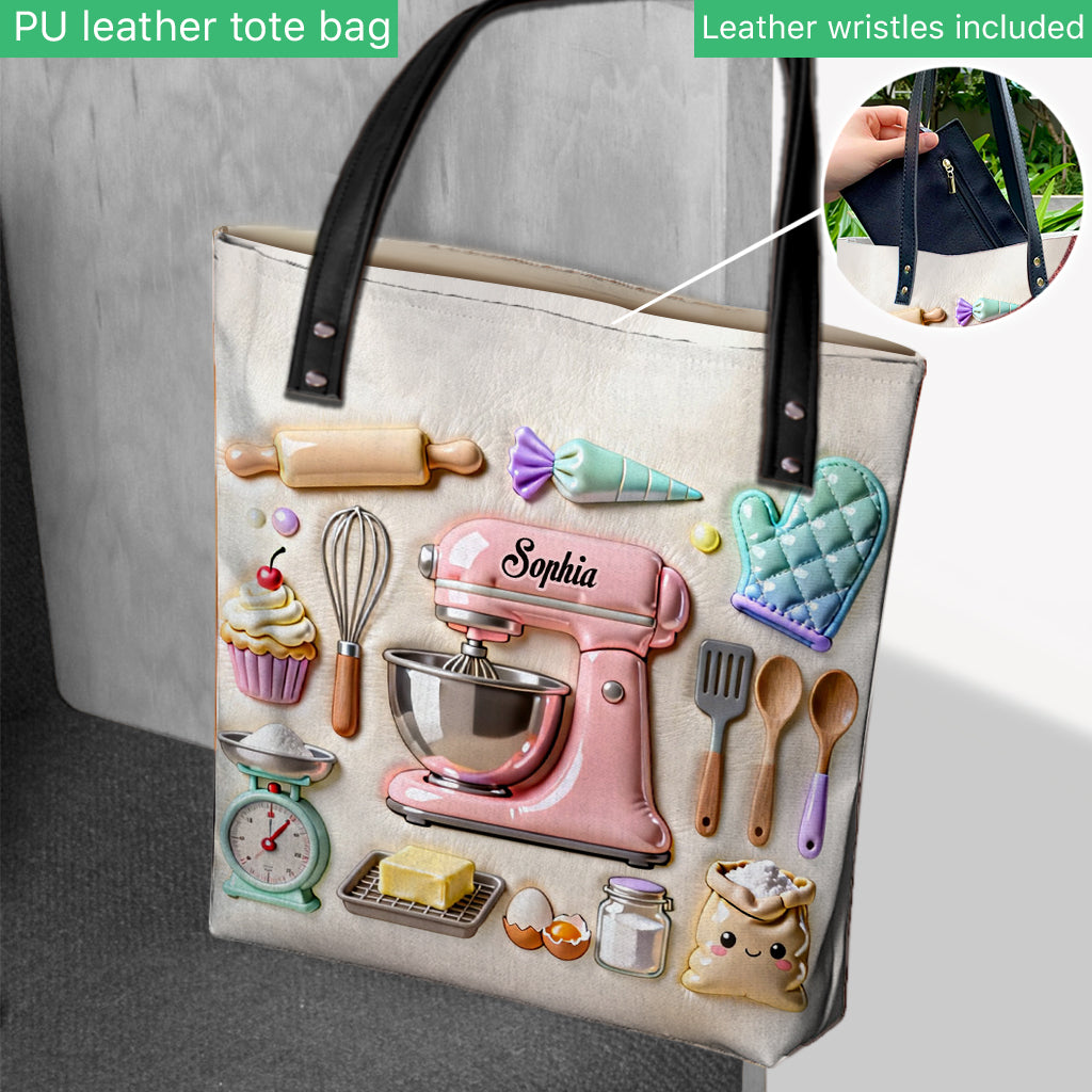Love Baking - Personalized Baking Tote Bag