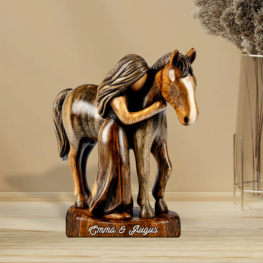 Horse Lovers - Personalized Horse Custom Shaped Acrylic Plaque