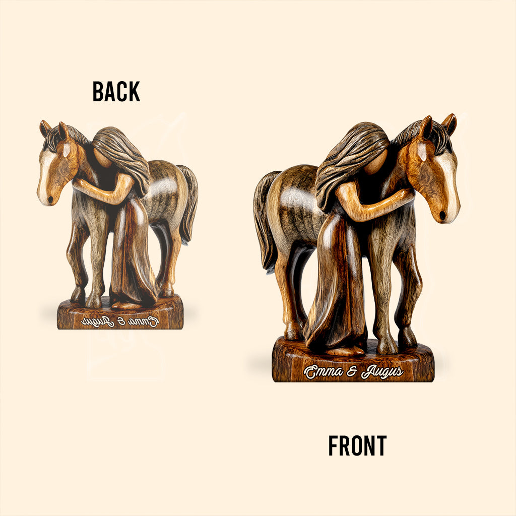 Horse Lovers - Personalized Horse Custom Shaped Acrylic Plaque