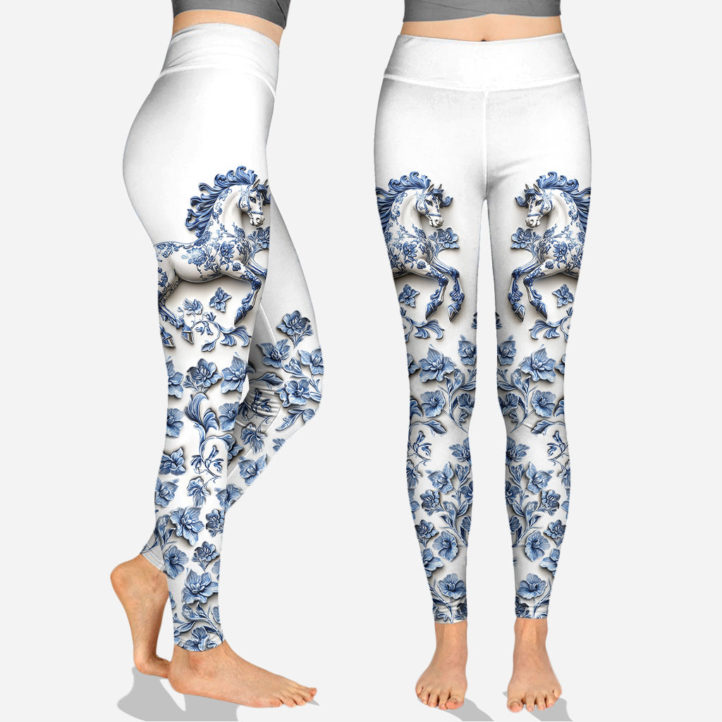 Beautiful Horse - Personalized Horse Hoodie and Leggings