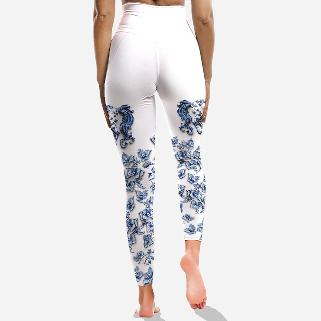 Beautiful Horse - Personalized Horse Hoodie and Leggings