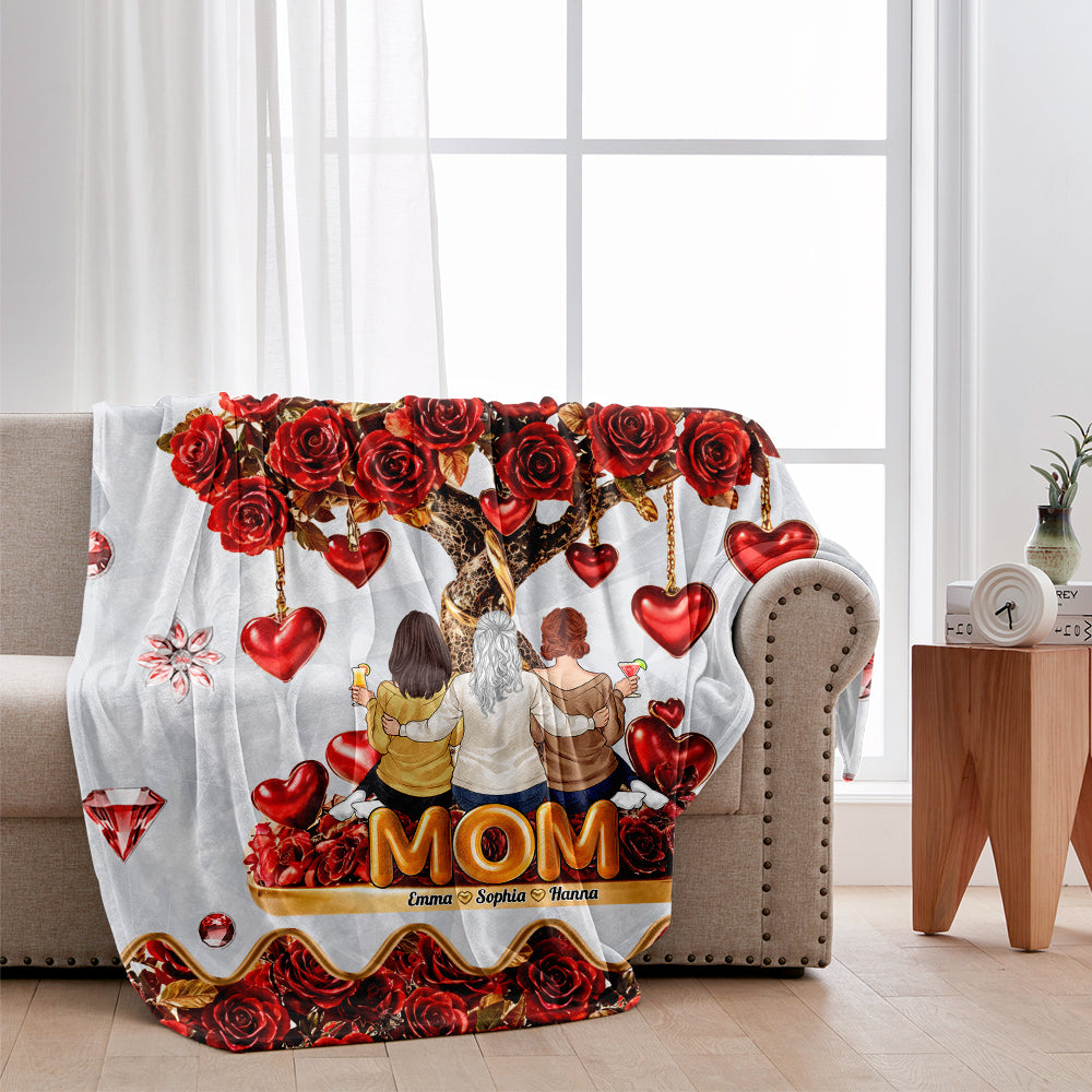Best Mom Ever - Personalized Mother Blanket