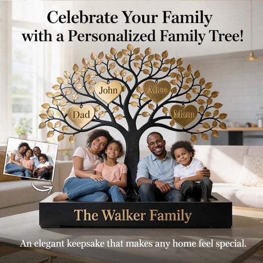 Family Gift - Personalized Family Custom Shaped Acrylic Plaque