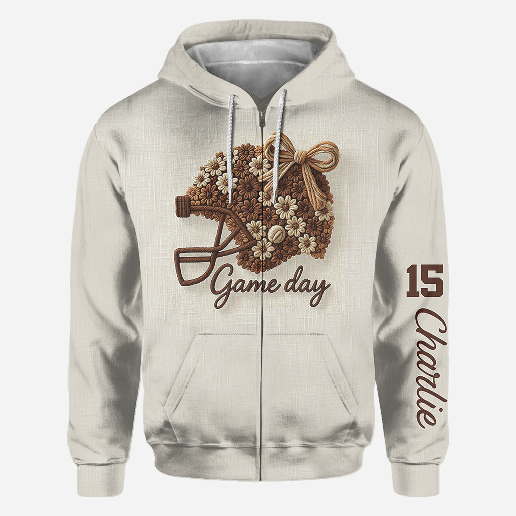 Game Day - Personalized Football All Over Shirt