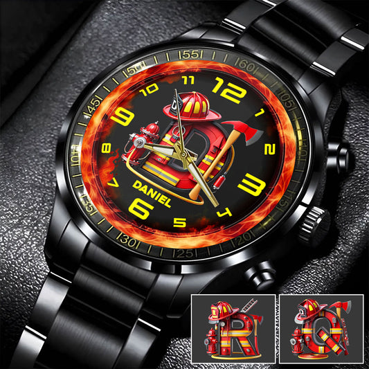 Being A Firefighter - Personalized Firefighter Hand Watch