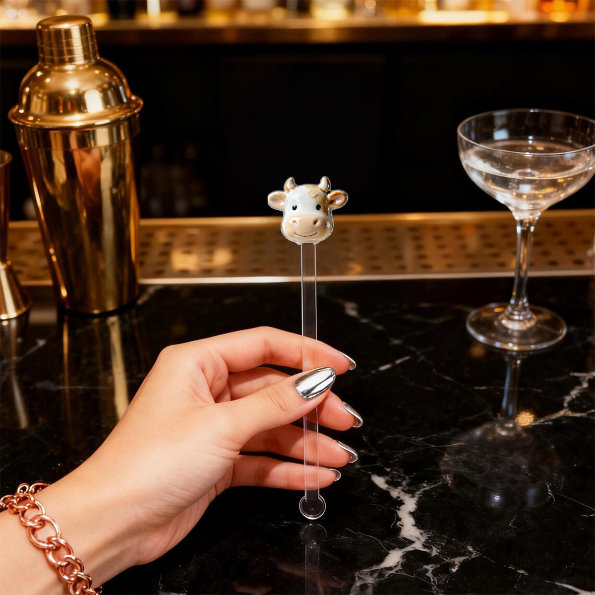 Farm Life - Personalized Farmer Set Accent Mug with Acrylic Stirres