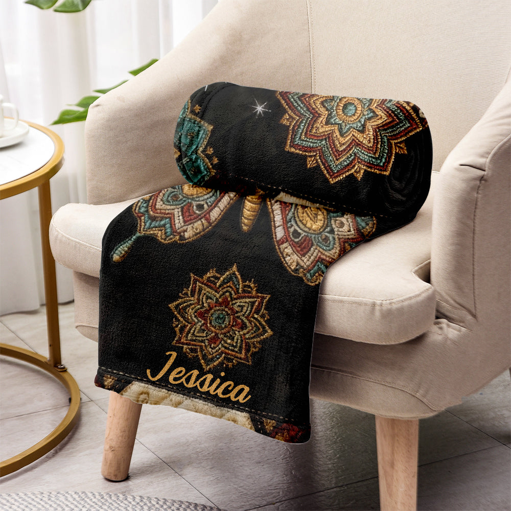 Love Butterflies - Personalized Butterfly Blanket