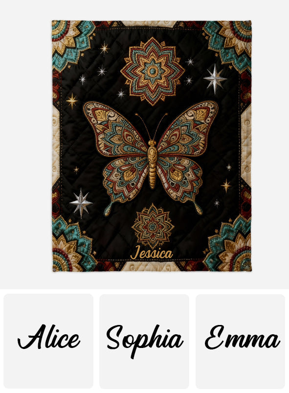 Love Butterflies - Personalized Butterfly Blanket
