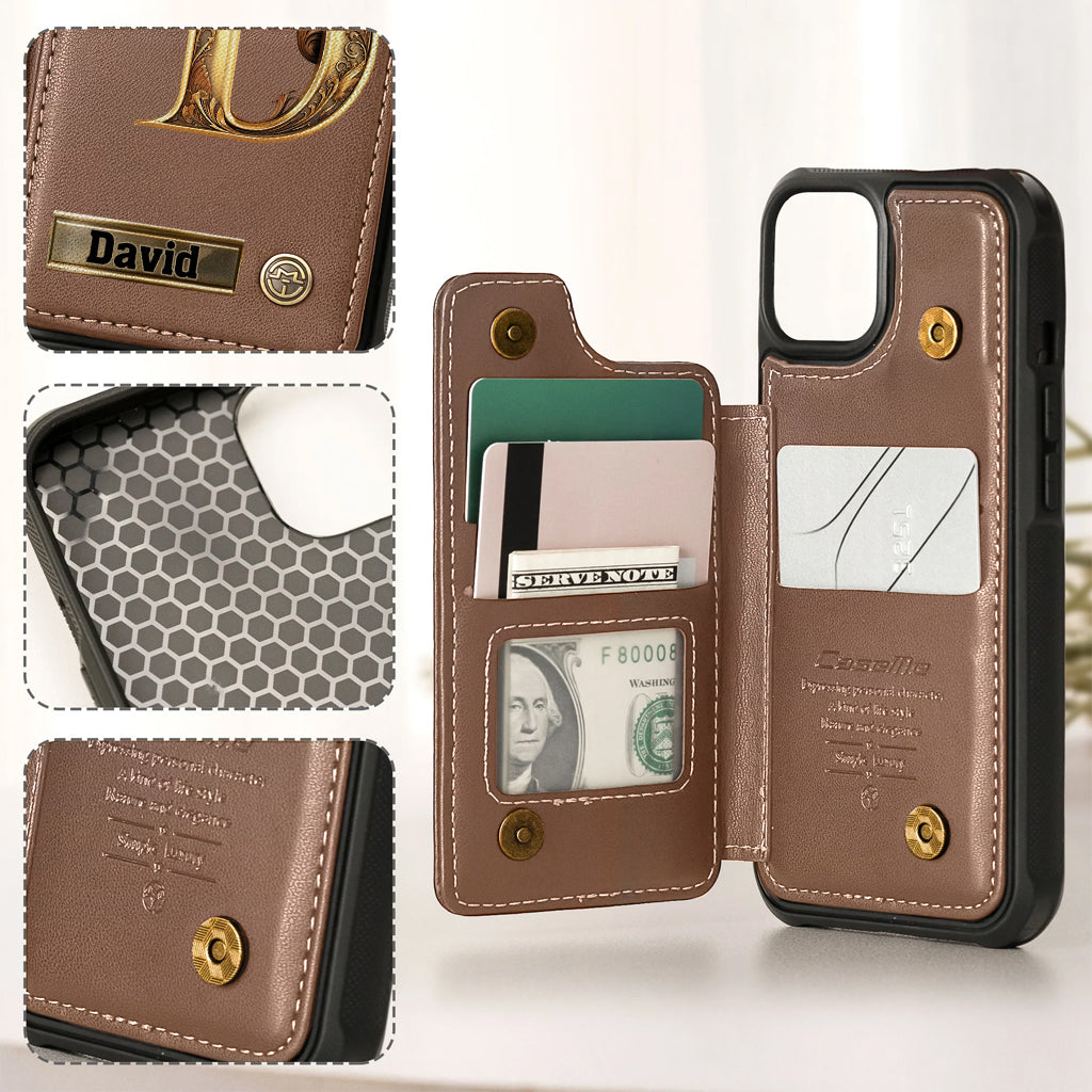 Love Horse - Personalized Horse Wallet Phone Case