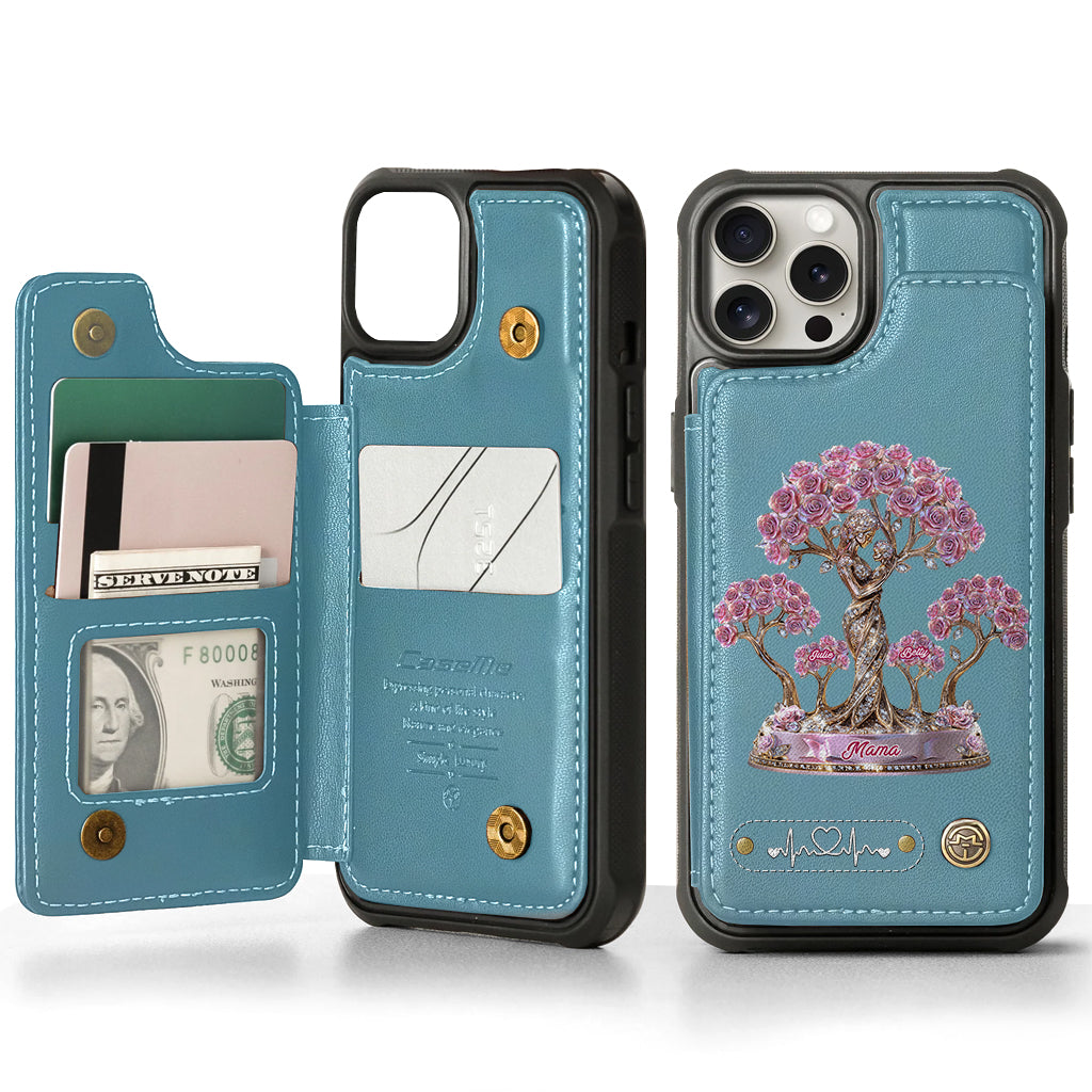 Best Mom Ever - Personalized Mother Wallet Phone Case