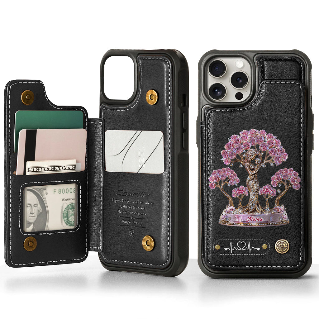 Best Mom Ever - Personalized Mother Wallet Phone Case