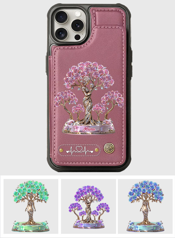 Best Mom Ever - Personalized Mother Wallet Phone Case