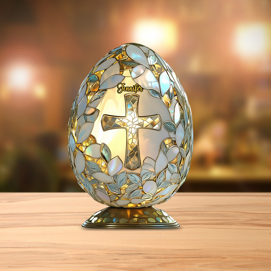 Easter Blessing - Personalized Easter Day Custom Shaped Acrylic Plaque