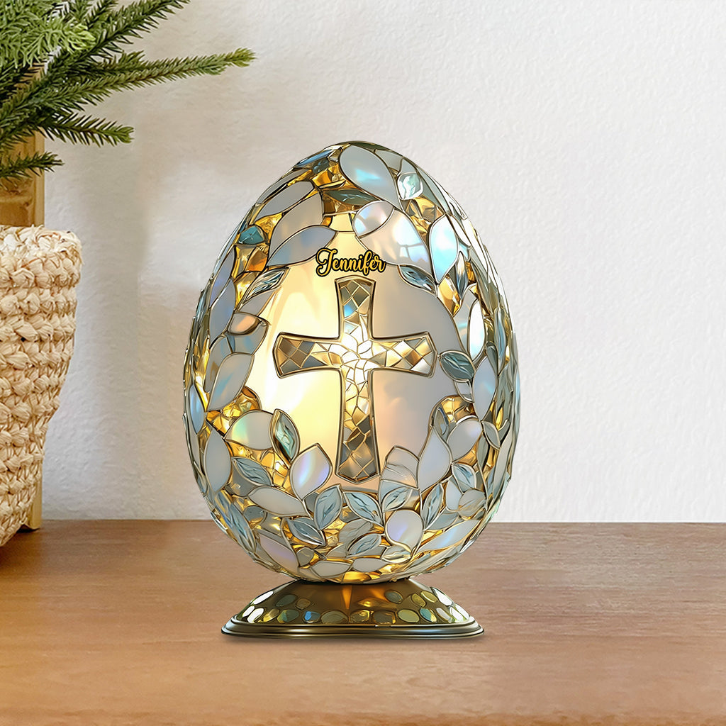 Easter Blessing - Personalized Easter Day Custom Shaped Acrylic Plaque