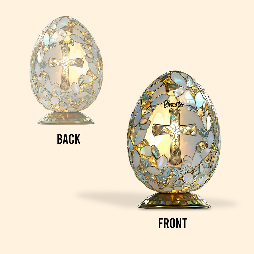 Easter Blessing - Personalized Easter Day Custom Shaped Acrylic Plaque