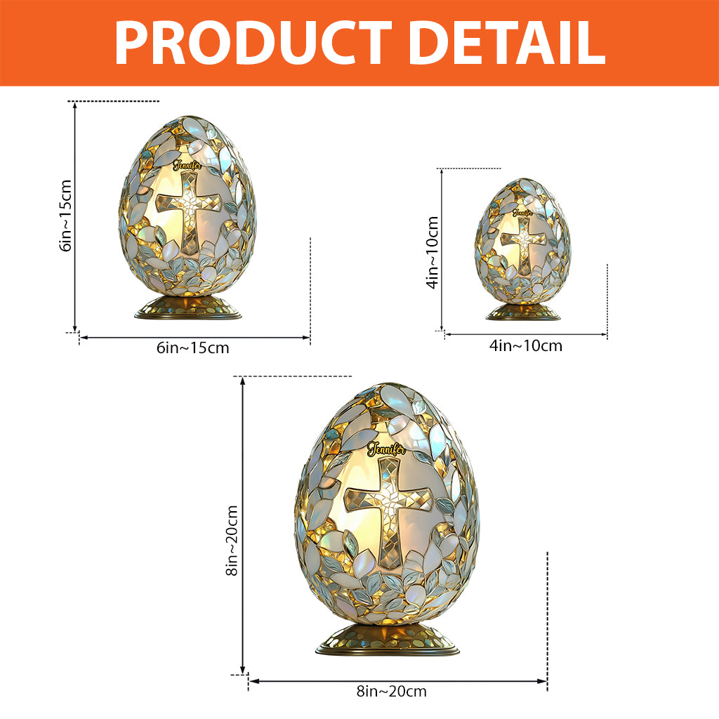 Easter Blessing - Personalized Easter Day Custom Shaped Acrylic Plaque