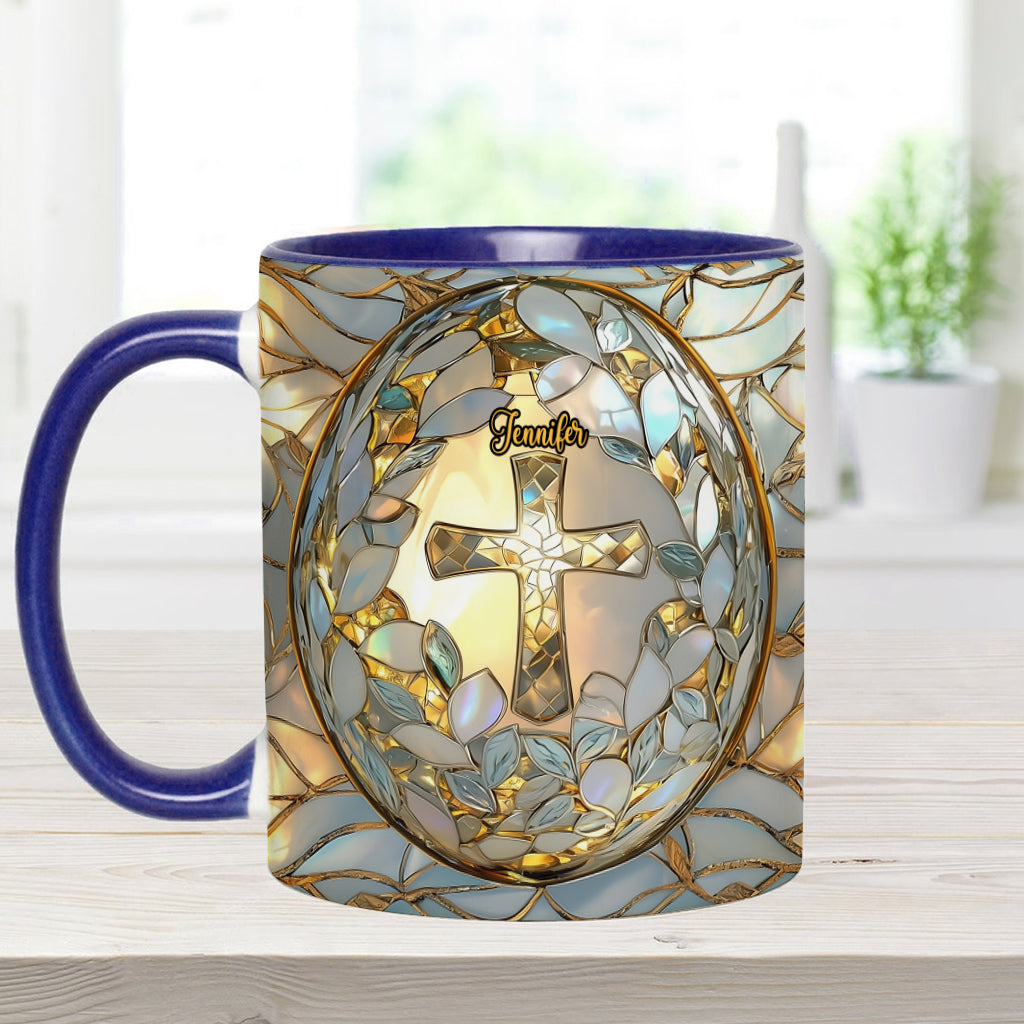 Easter Blessing - Personalized Easter Day Accent Mug