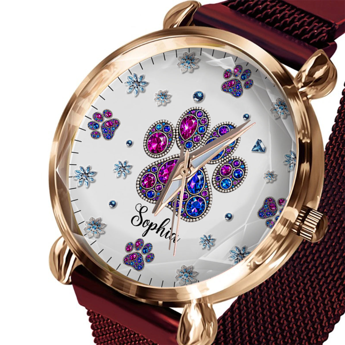 Dog Lovers - Personalized Dog Women Hand Watch