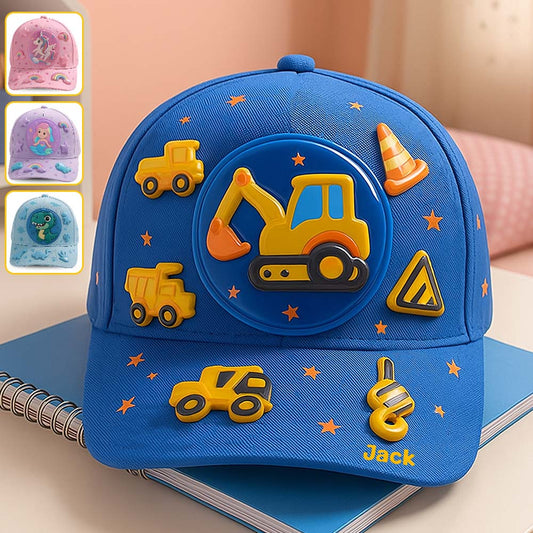 Unicorn, Mermaid, Truck, Dinosaur Kid - Personalized Kid Classic Cap