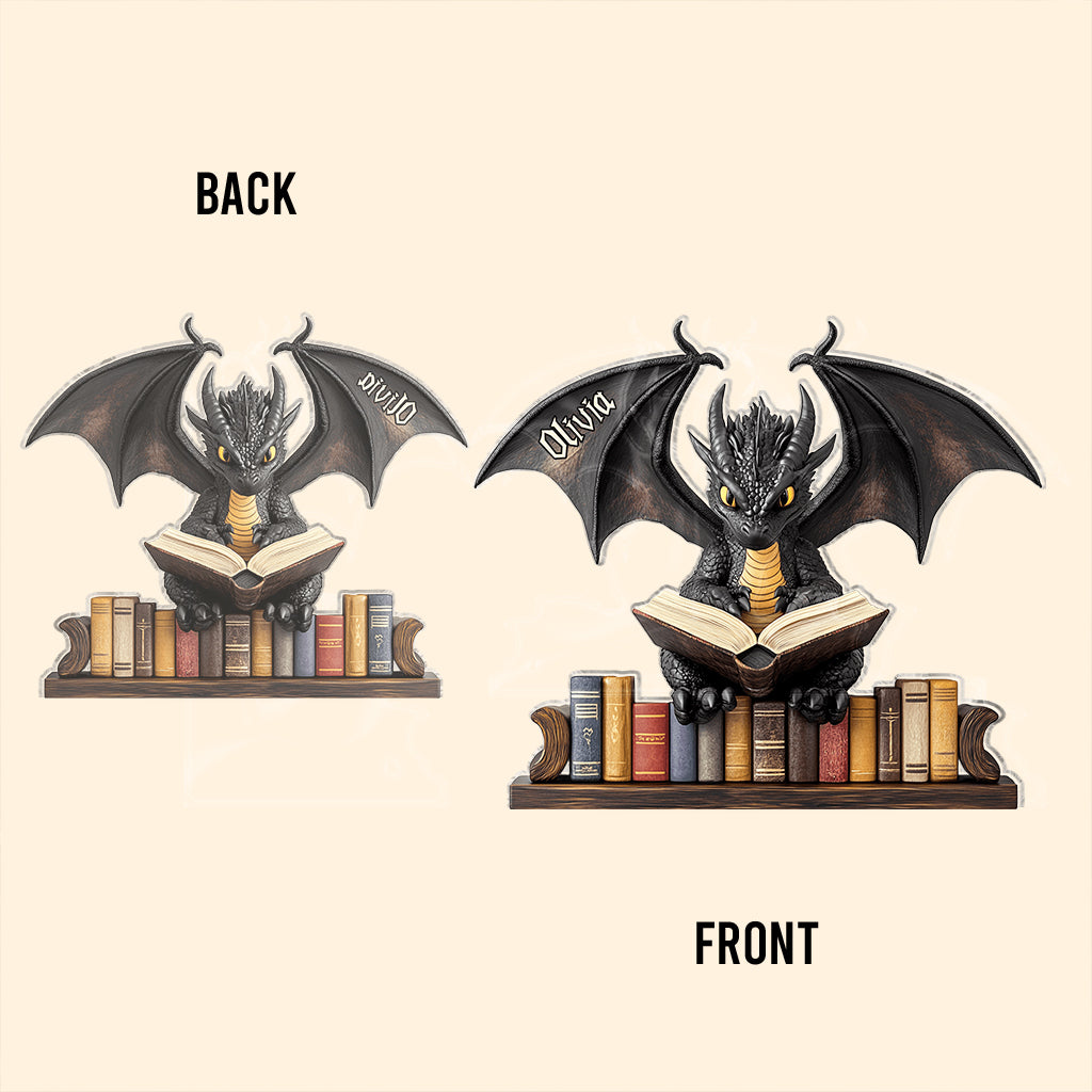 I'm A Bookdragon - Personalized Book Custom Shaped Acrylic Plaque
