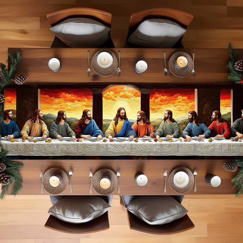 The Last Supper - Christian Table Runner
