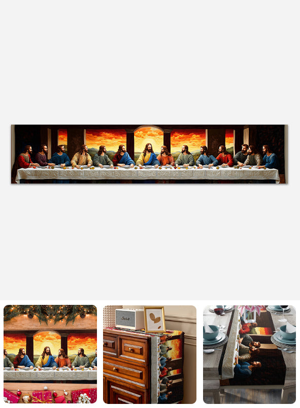 The Last Supper - Christian Table Runner