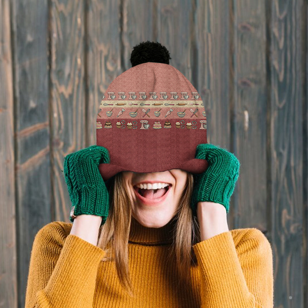 Baking Lovers & Pastry Chefs - Personalized Baking Beanie Hat