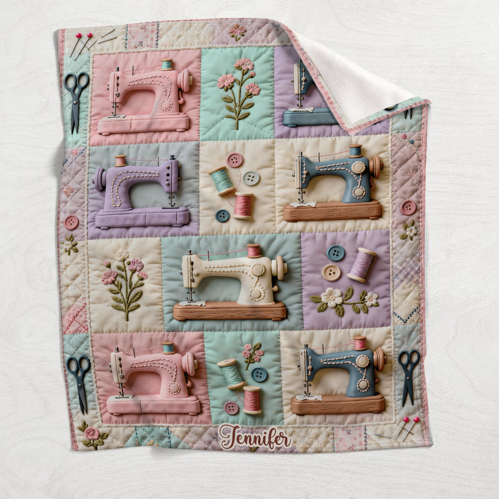 Love Sewing - Personalized Sewing Blanket
