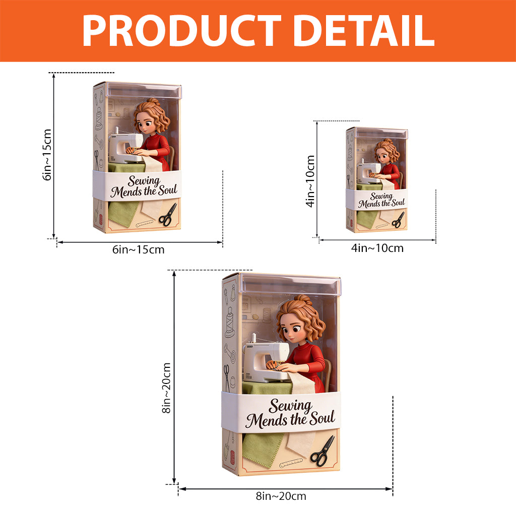 Any Hobby - Sewing, Knitting, Crochet,.... - Personalized Sewing Custom Shaped Acrylic Plaque