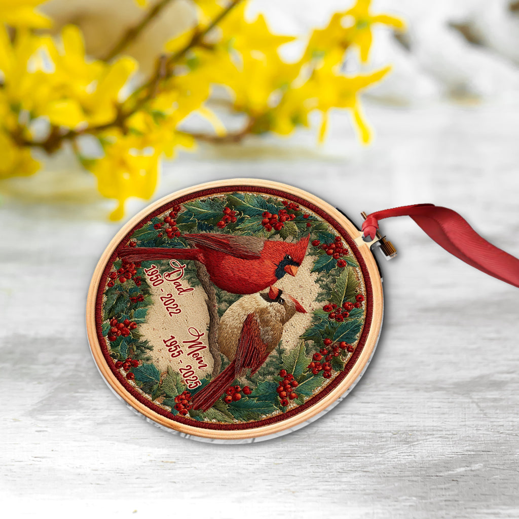 Heaven Is A Beautiful Place - Personalized Memorial Ornament