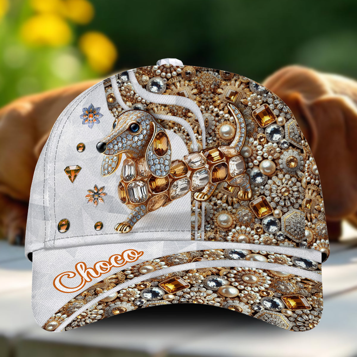 Love Dachshund - Personalized Dog Classic Cap