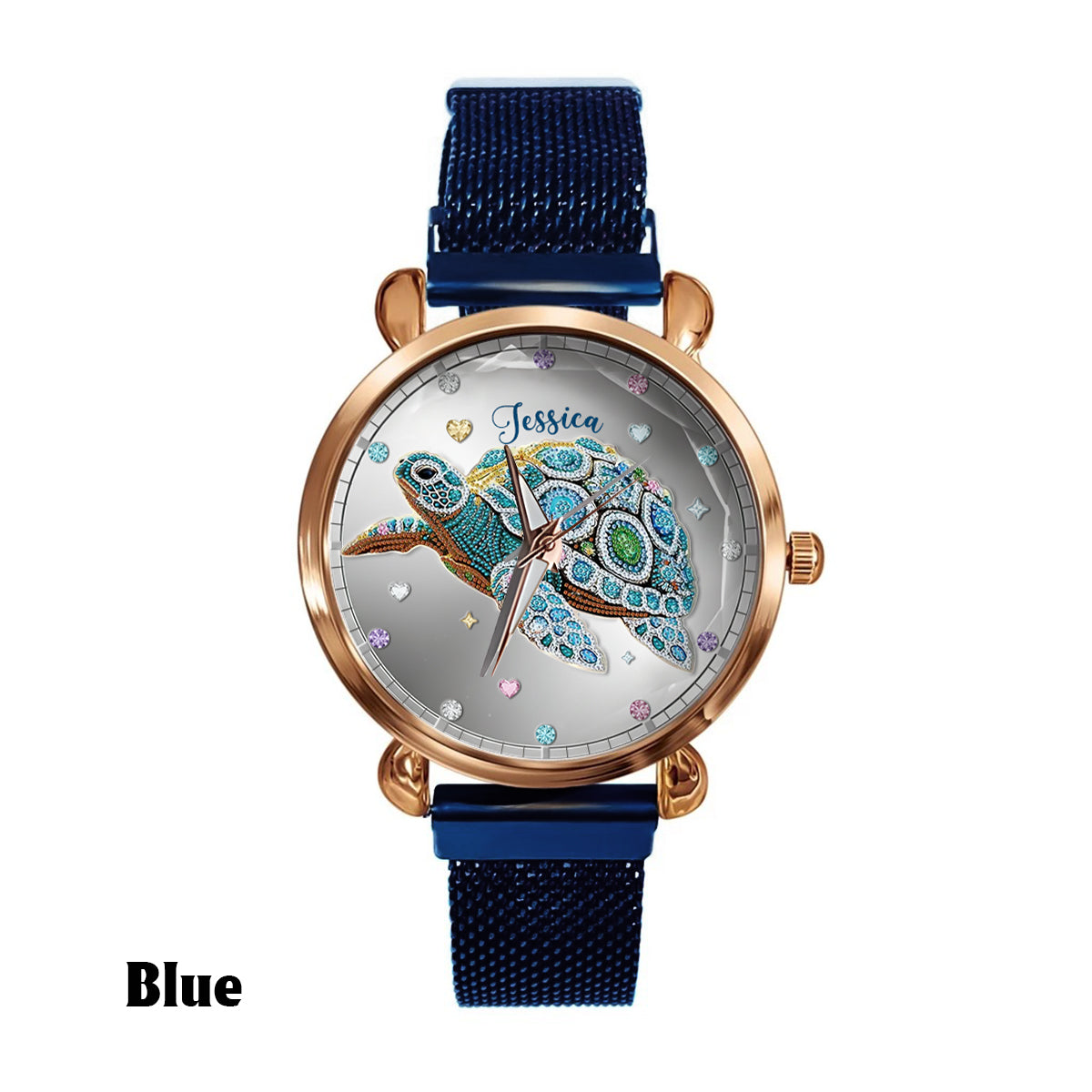 Beautiful Turtle - Personalized Turtle Women Hand Watch