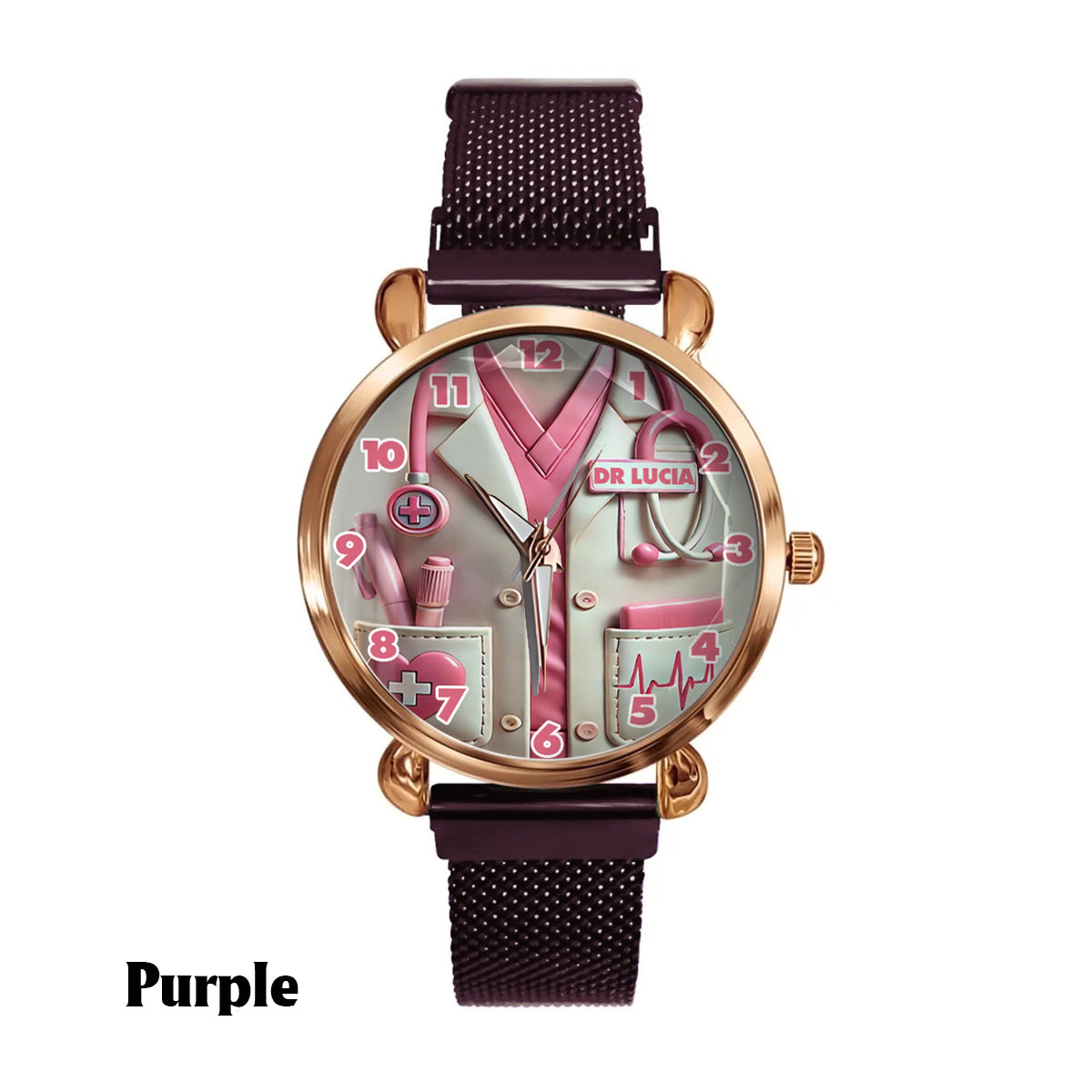 Nurse Life - Personalized Nurse Women Hand Watch