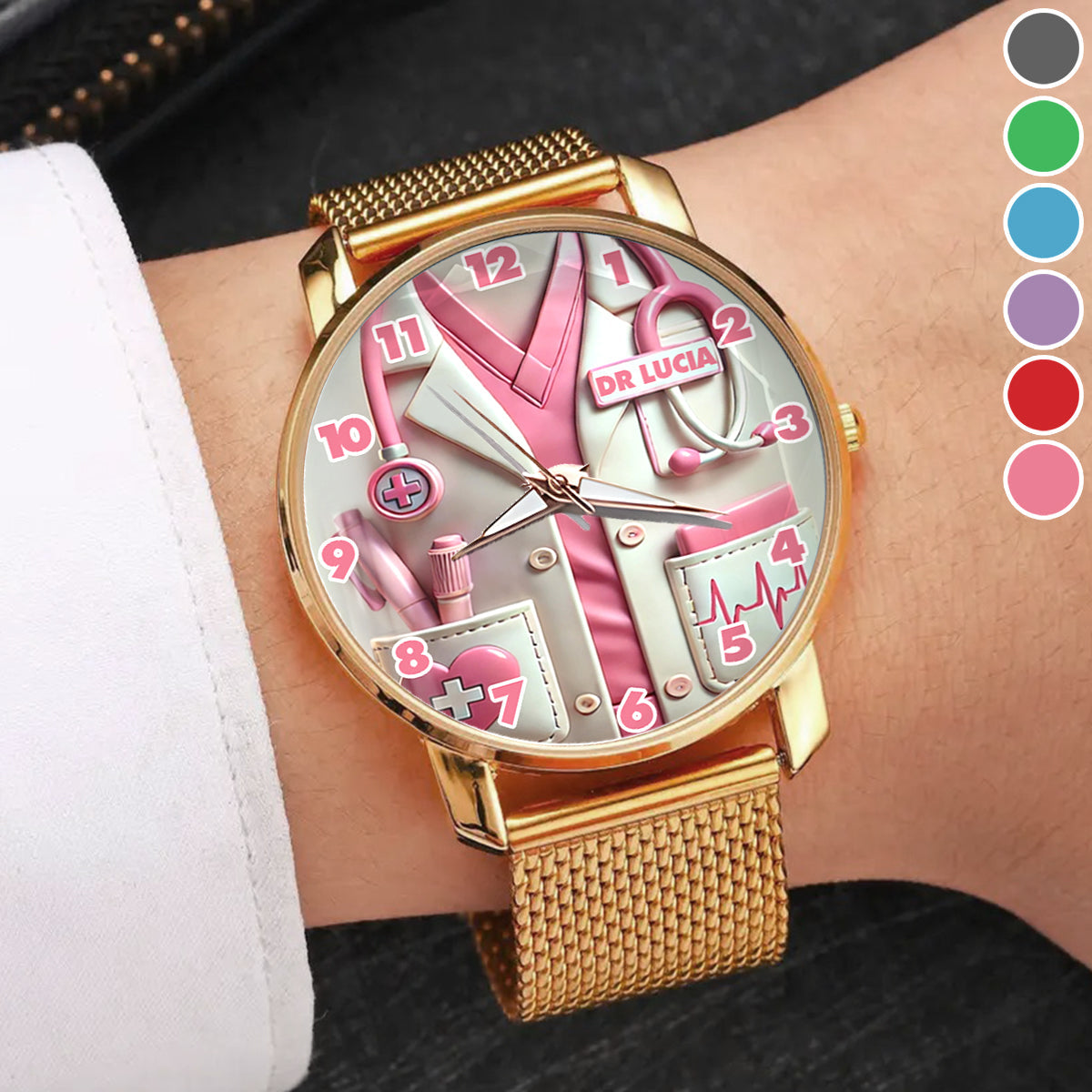 Nurse Life - Personalized Nurse Women Hand Watch