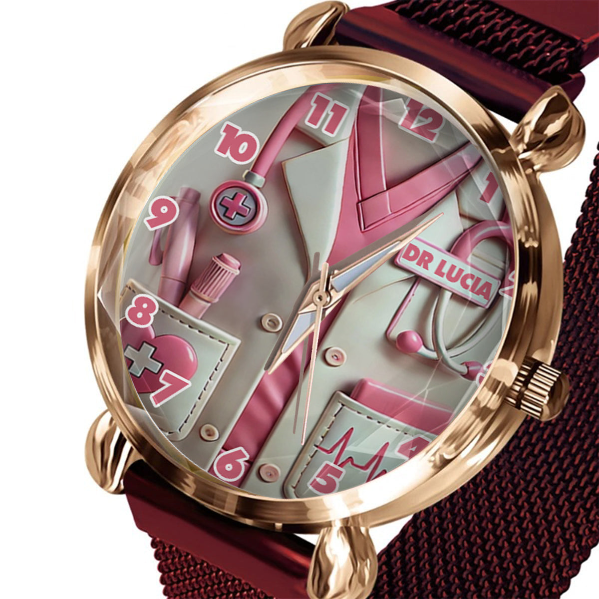 Nurse Life - Personalized Nurse Women Hand Watch